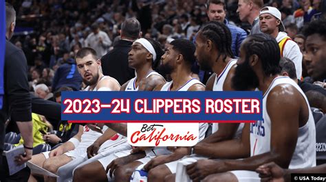 clippers depth chart 2023